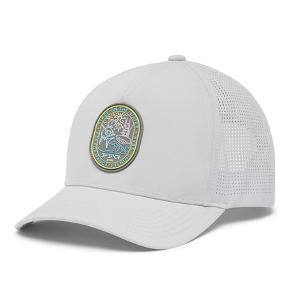 Columbia PFG Elite 3D Stretch Snap Back Gorra de Bola Unisex Adulto - Talla Única - Gris frío - San Padre de temporada