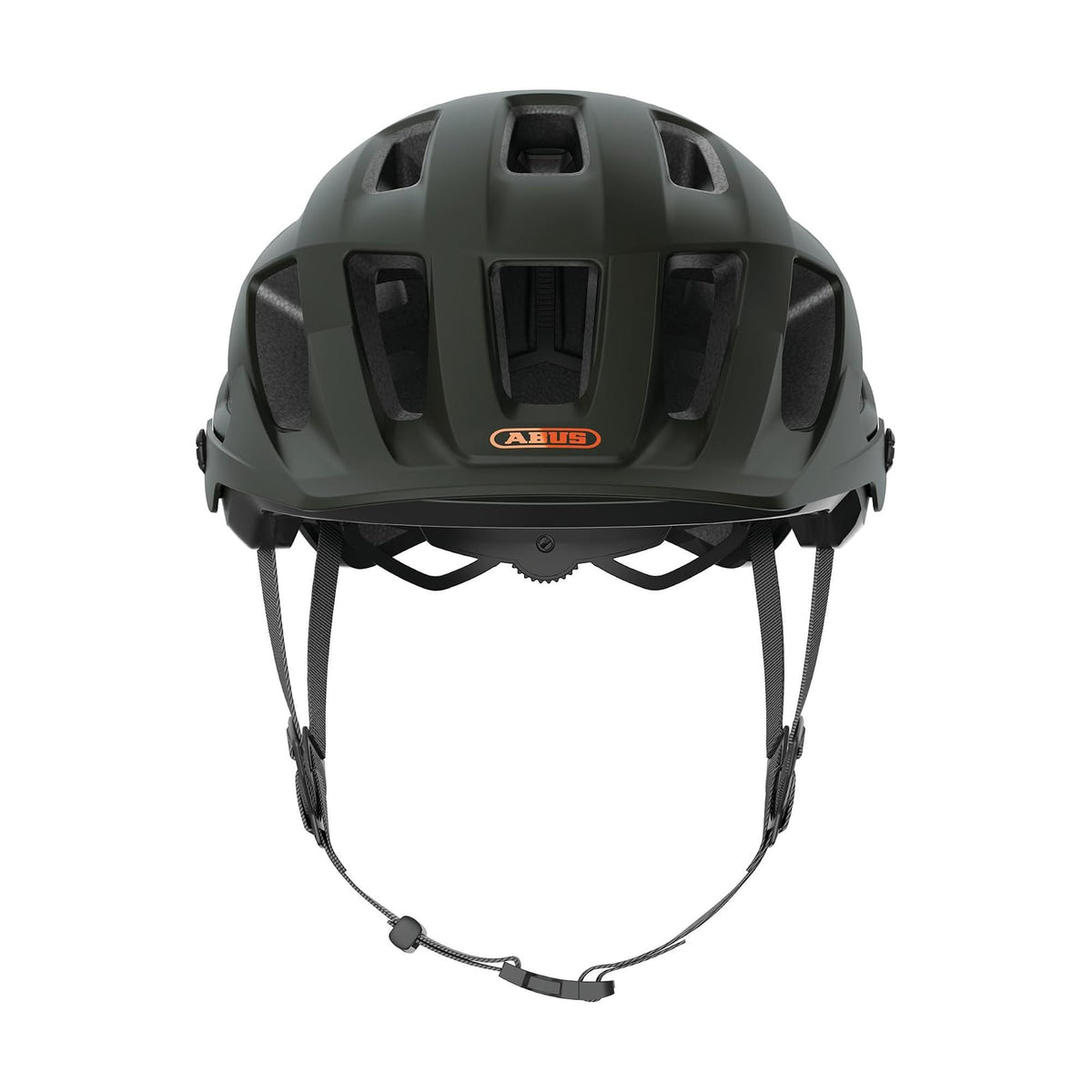 ABUS Casco MTB Moventor 2.0 - Casco Confortable para Bicicleta Todo Terreno - Casco All-Mountain - para Hombre y Mujer - Verde Mate, L