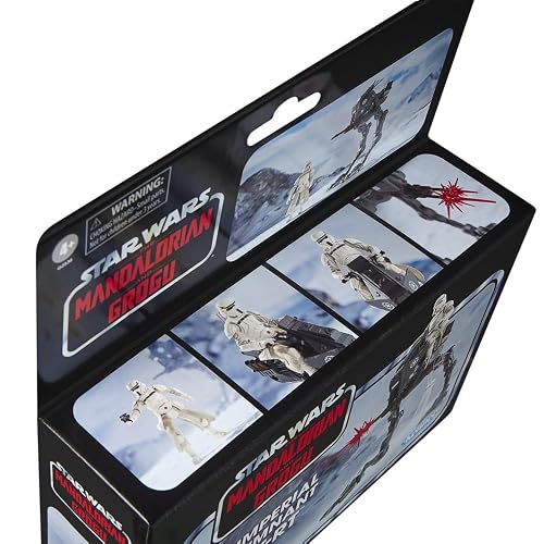 Star Wars Set Vintage The Mandalorian & Grogu Imperial Remnant AT-RT