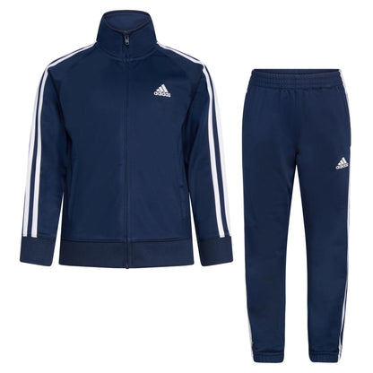 adidas - Conjunto de Chamarra y pantalón de Tricot para bebé