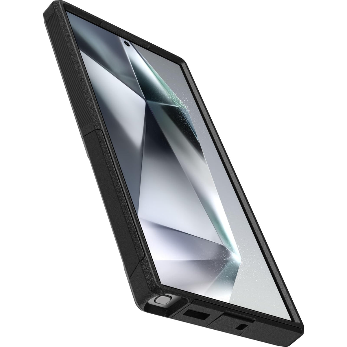 OtterBox - Funda para Samsung Galaxy S24 Ultra Commuter Series, una Unidad se envía en Bolsa de plástico, Ideal para Clientes de Negocios, Color Negro, Delgado y Resistente, fácil de Usar, con