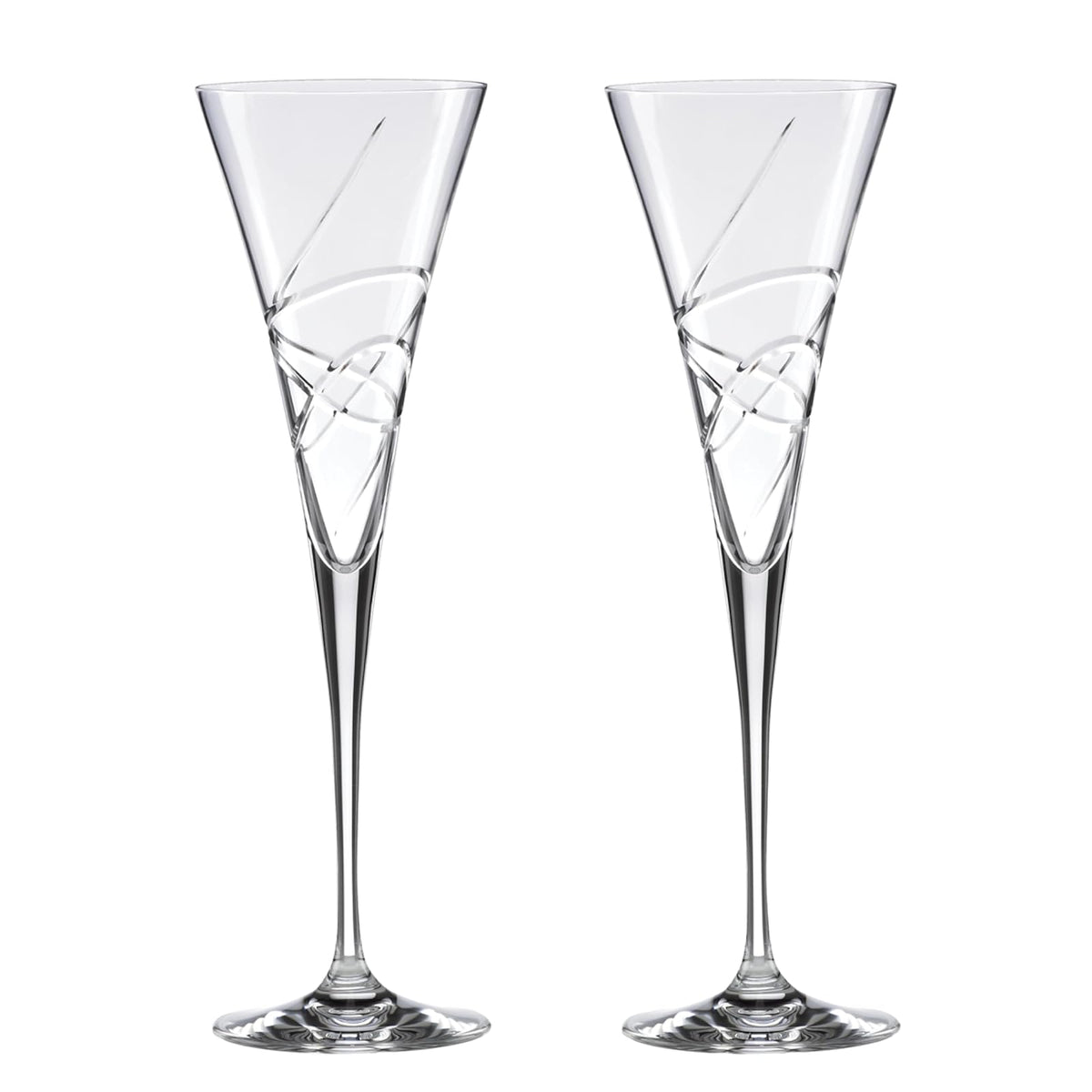 Lenox Adorn Toasting Flute, Clear, Set of 2