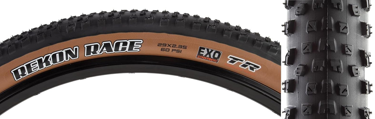 Maxxis Rekon Race - Dual Compound - 29 - Exo - E25 Rating, Tubeless | Semi-Slick XC Race Tire