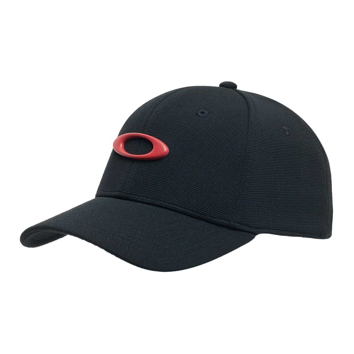 Oakley Tincan Cap Gorro/Sombrero Hombre - G - Tono Negro - Rojo Llama