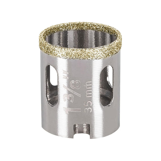 Truper COAZ-1-3/8, Cortacírculo borde continuo con diamante, alto rendimiento 1 3/8"