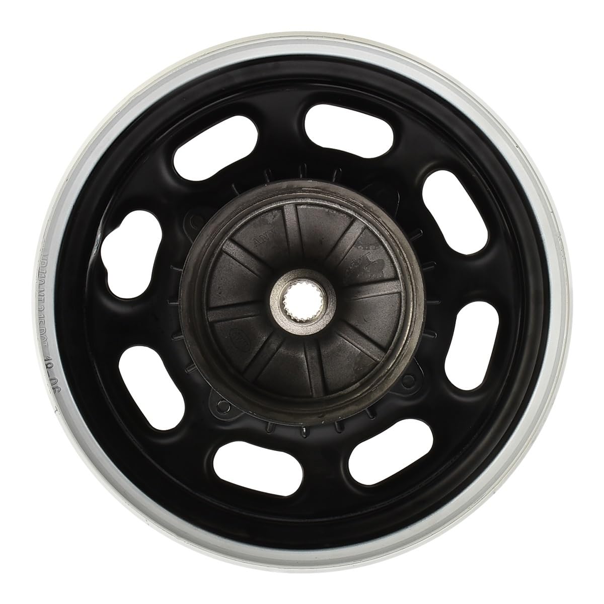 Italika F15030247 Rin Trasera Filo, Negro