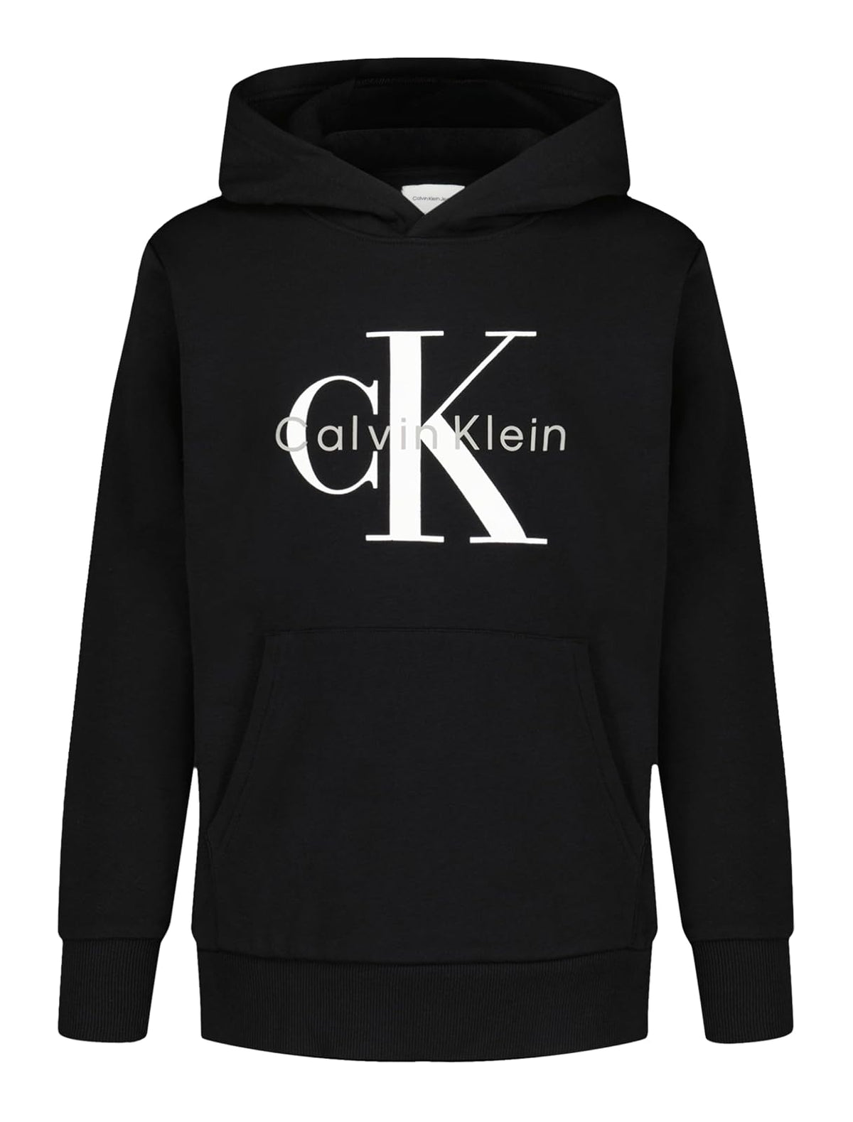 Calvin Klein Long Sleeve Pullover Fleece Hoodie Sudadera con Capucha Niños