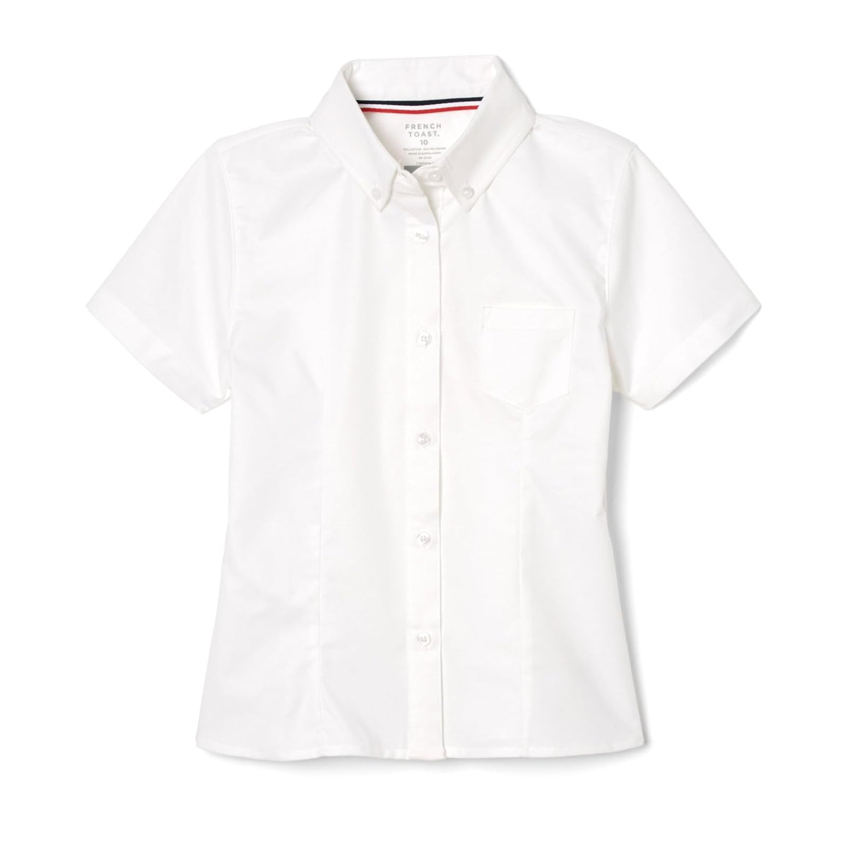 French Toast - Camisa Oxford de Manga Corta para niña