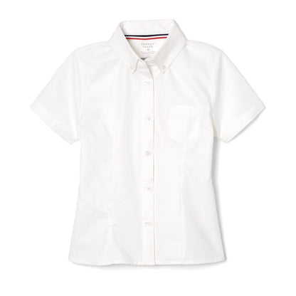 French Toast - Camisa Oxford de Manga Corta para niña