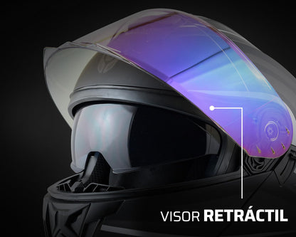 Exoskeleton Casco para Motocicleta GCT 1900 Abatible L
