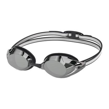 Speedo Vanquisher 3.0 - anteojos de natación con espejo, antiempañamiento, protección UV, lente ocular 360, ajuste hidrodinámico de carreras