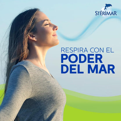 Stérimar Solución Fisiológica Nasal Manganeso 100 ml. | Auxiliar en el Tratamiento y Prevención de Alergias. Uso de 10 a 15 Días. 100% Natural, Eficacia Clínicamente Comprobada.