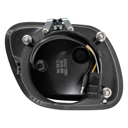 BRËSSER-LKW Faro Auxiliar Cromado Izquierdo Niebla 10-30V LED Luz Ángel para Freightliner Cascadia, 08TFR30L032