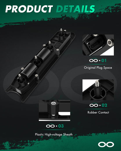 SCITOO Kit de Bobinas de Encendido para Chevrolet/Oldsmobile/Pontiac/Saturn 2000-2007 UF391/UF301