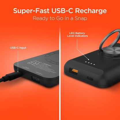 Batería inalámbrica para Iphone13 Compatible con magsafe, 5000 mAh