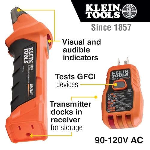 KLEIN TOOLS ET310 | Localizador De Circuitos | Localización Precisa