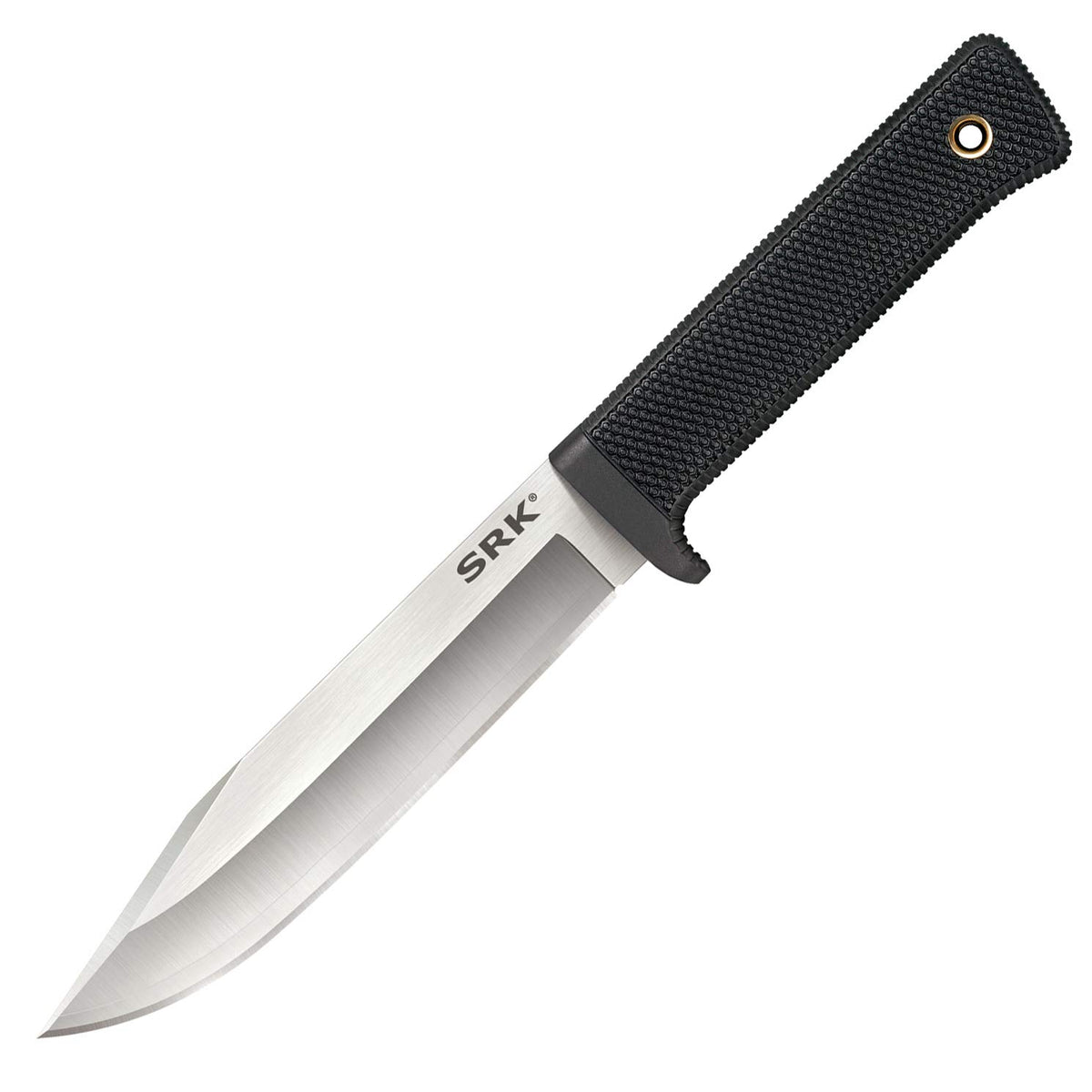 Cold Steel SRK Survival Rescue Cuchillo de hoja fija con funda Secure-Ex – Cuchillo estándar de los sellos de la marina, ideal para aplicaciones tácticas, al aire última intervensión, caza y supervivencia
