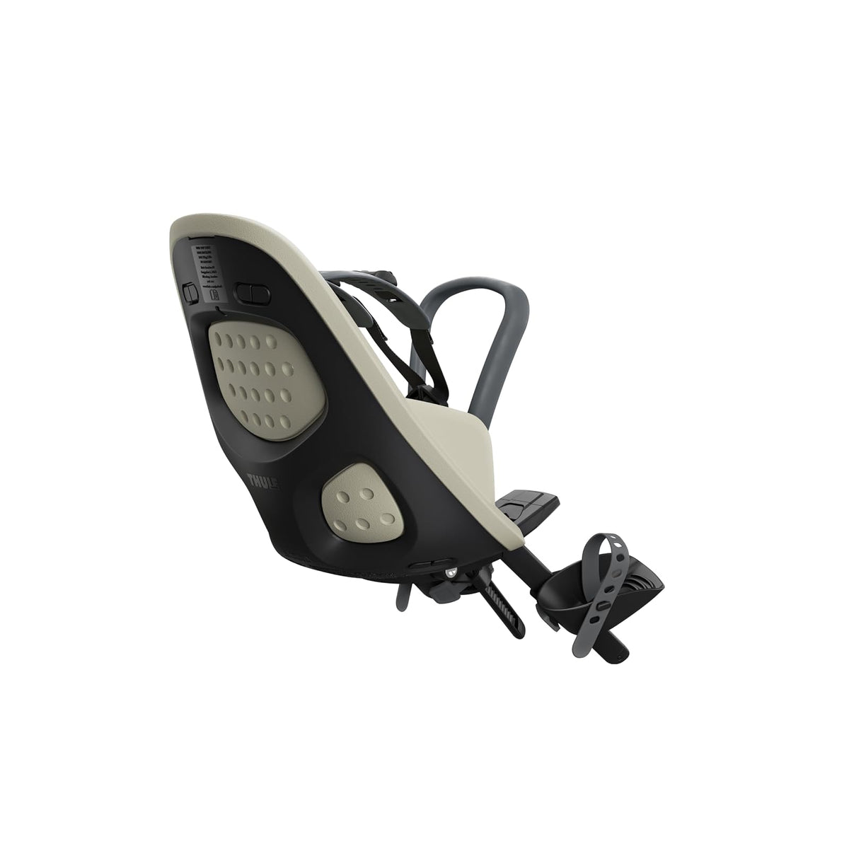 Thule Yepp 2 Asiento de Bicicleta para niños, reposapiés Ajustable, arnés de 5 Puntos y diseño fácil de Montar