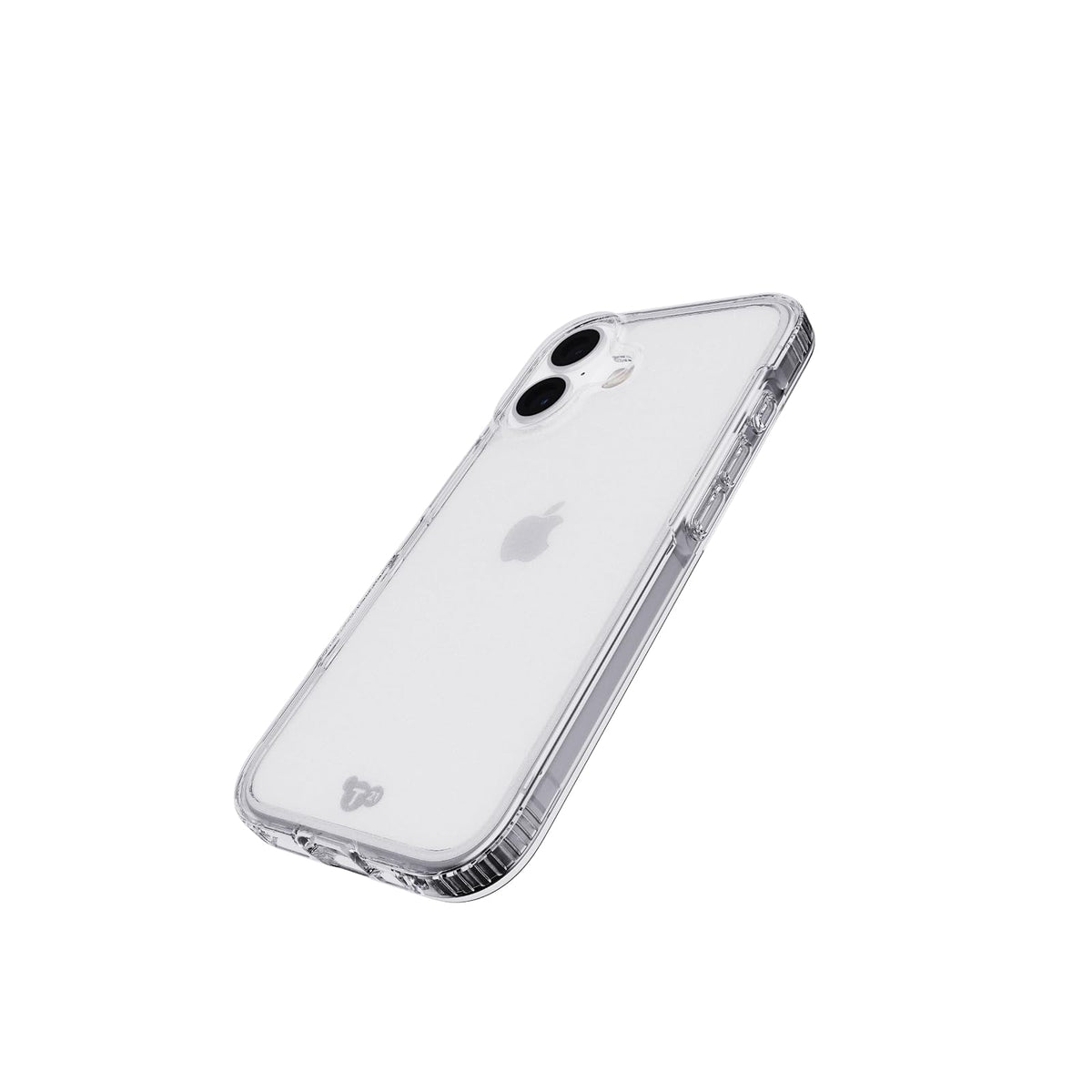 tech21 EvoClear - Funda Protectora contra Impactos para iPhone 16, Transparente