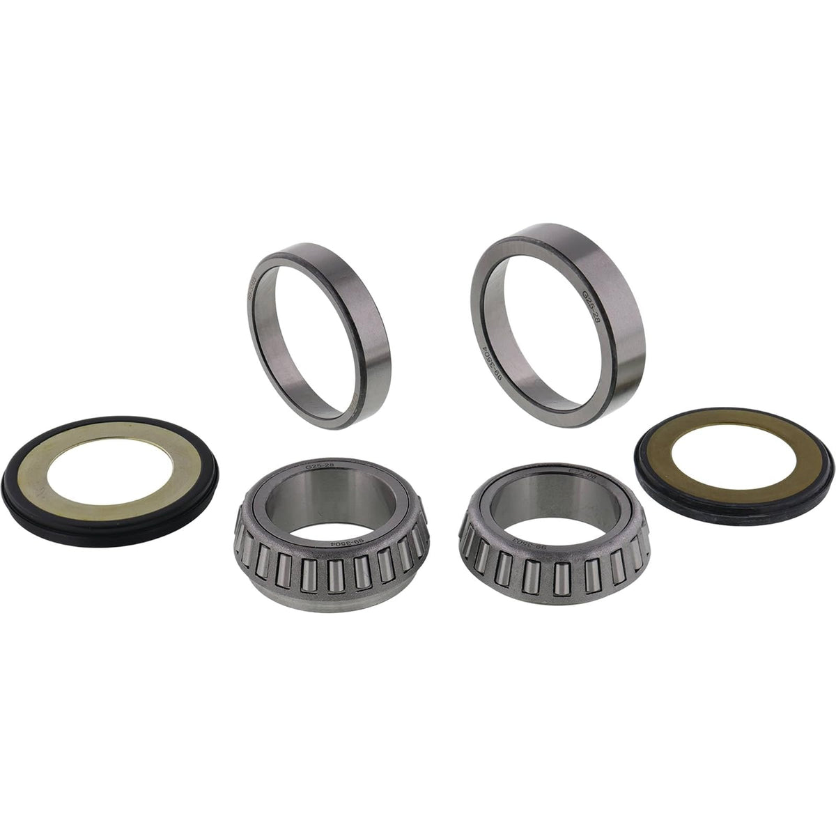 All Balls Racing 22-1014 Kit de sellado de rodamiento de vástago de dirección compatible con/reemplazo para Kawasaki