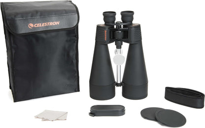 Celestron SkyMaster 20x80 – High-Power for Astronomy and Long-Range Terrestrial Viewing – Large Aperture with BaK-4 Prisms – Includes Tripod Adapter & Carrying Case