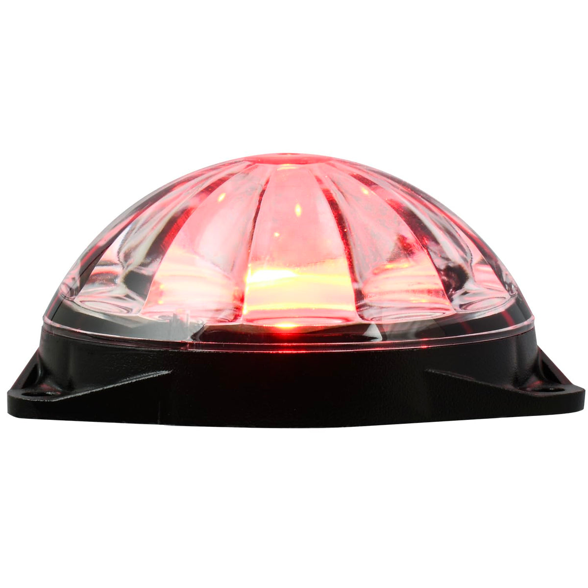 Grand General Mini Super Star Watermelon LED 2-3/4 Pulg - Red - Clear