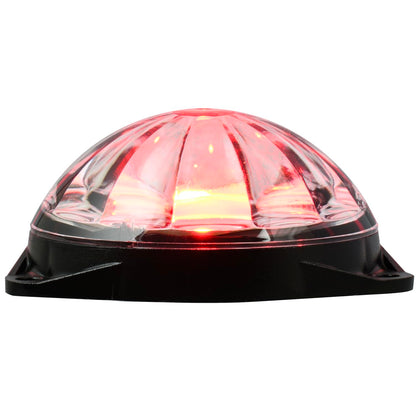 Grand General Mini Super Star Watermelon LED 2-3/4 Pulg - Red - Clear