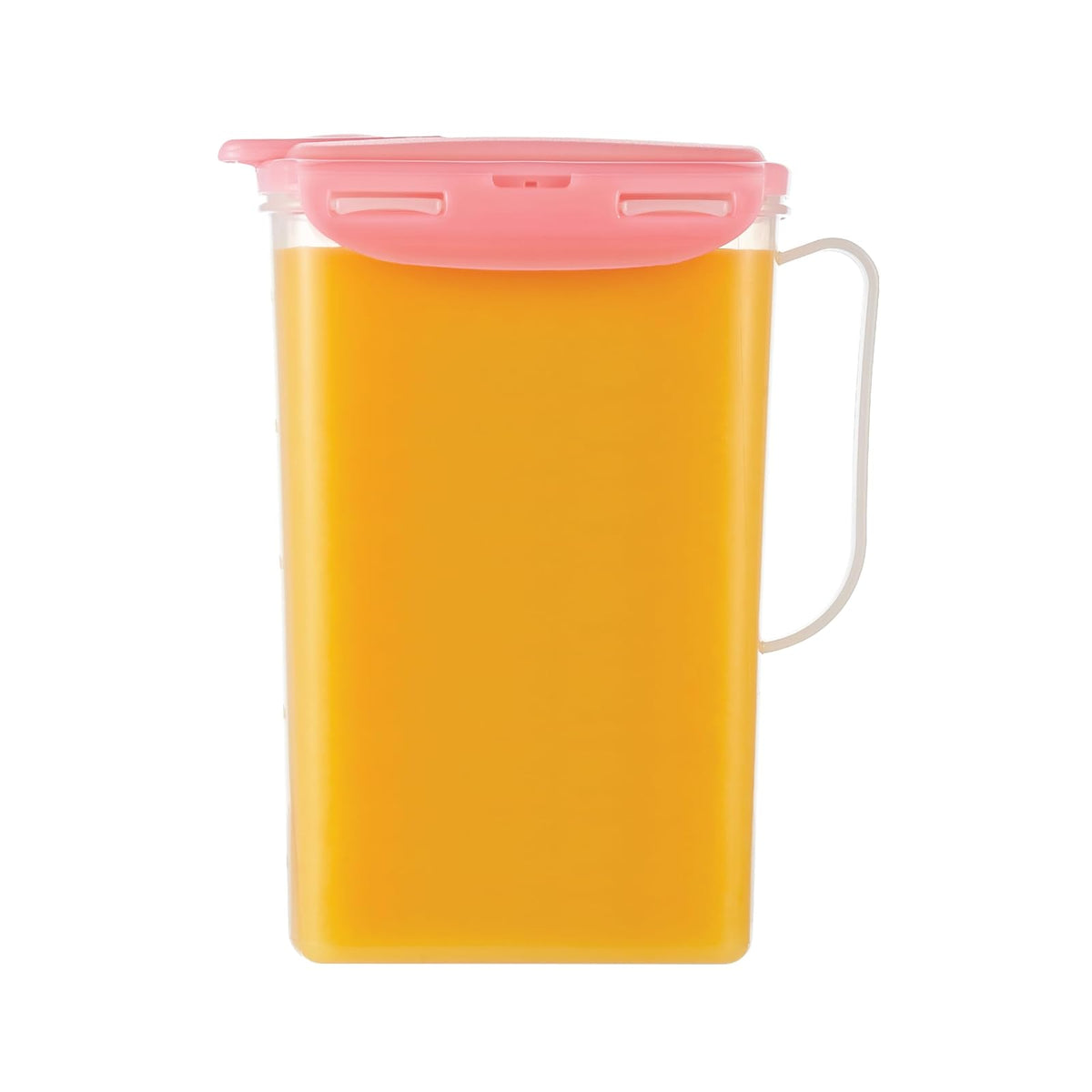 LocknLock Jarra de Agua para Puerta de Refrigerador con Tapa de Rosca - 1893 ml - Rosado