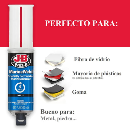 J-B Weld JB Weld Oficial Adhesivo a Prueba de Agua 50172SPA 25ml