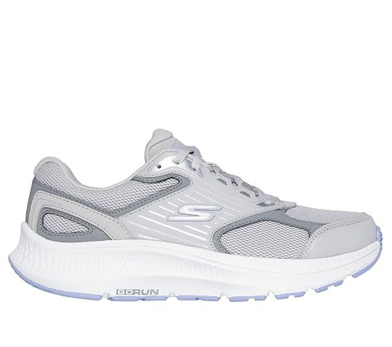 Skechers Go Run Consistent 2.0 Advantage - Tenis para Mujer | Plantilla Goga Cooled - Alfombrilla de colchón ultraligero, tecnología M-Strike, piel y malla superior