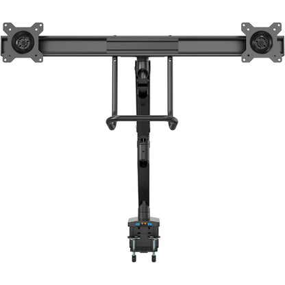 StarTech.com Soporte de Escritorio con Brazos para 2 Monitores VESA Entre 17" y 32" VESA - Altura de Ajuste Sincronizado - 2 x USB 3.0 (ARMSLIMDUAL2USB3)