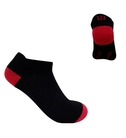 Wilson 20 Piezas Tin para Dama, color Negro/Fiusha, S/Felpa, Talla Unica, B1038
