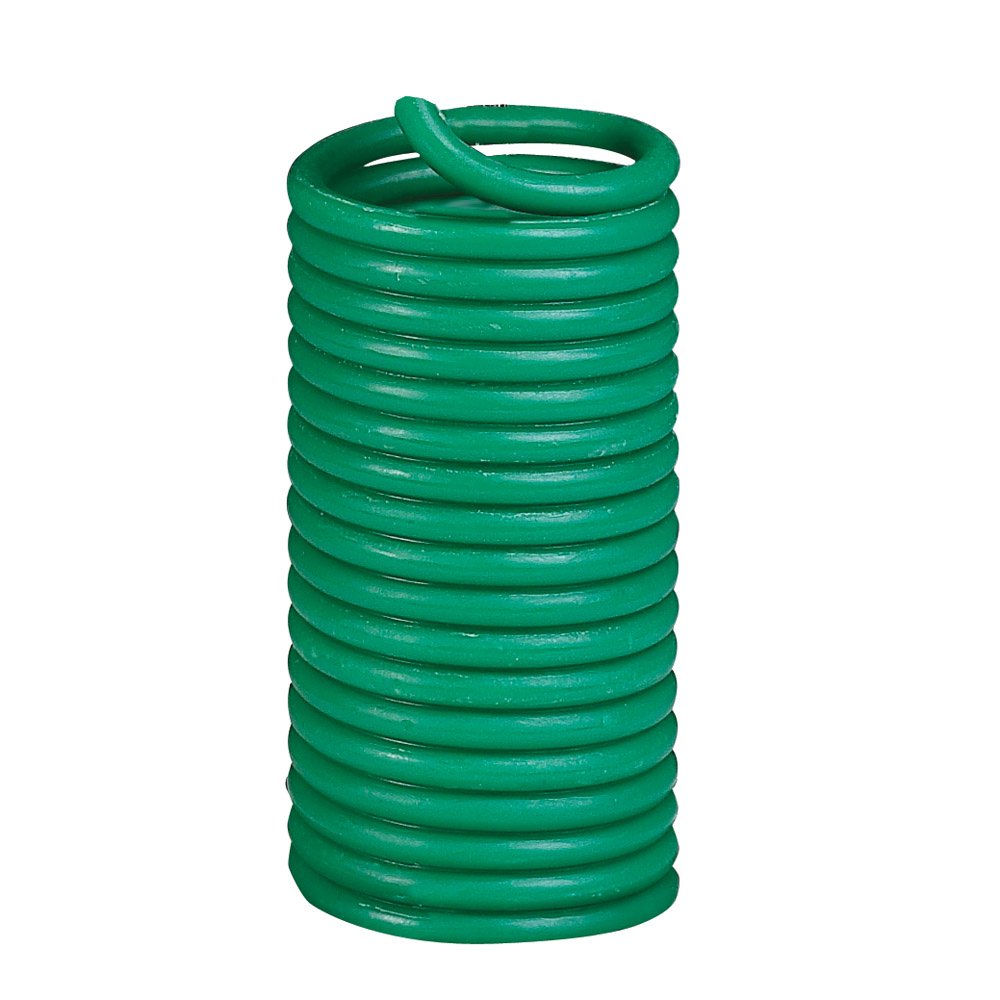 Candle by the Hour Vela de Cera de Abeja con Cilindro de Vidrio - Refill, Green Candle