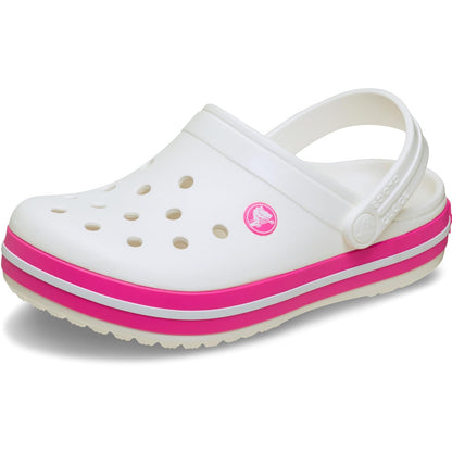 Crocs LiteRide Clog Sandalias para Niños - 13.0 cm - White - Pink Crush