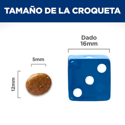 Hill's Science Diet Croquetas para Perro Adulto Sabor Salmón 2Kg | Croquetas Hill's para perro, salmón real, digestión saludable, sistema inmunológico fuerte, omega-6 y vitamina E