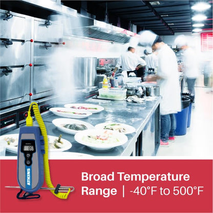 Cooper-Atkins 93230-K EconoTemp Temperature Instrument, Combo Pack