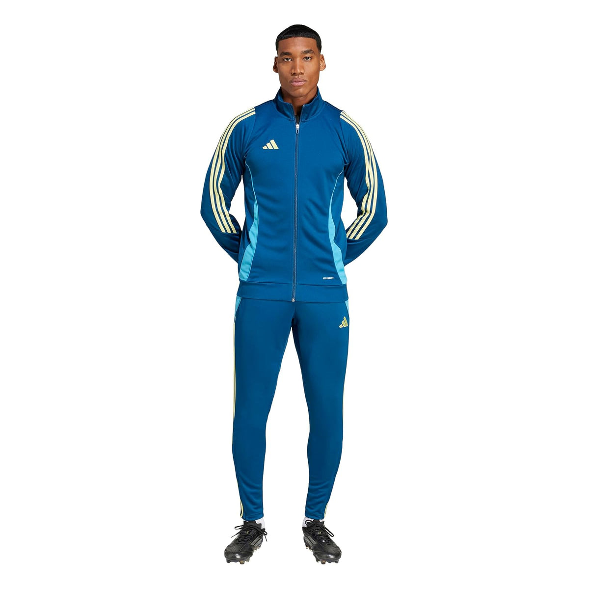 adidas Tiro24 Pantalón de Entrenamiento Mujer - Marino - Citrino Perlado - XL
