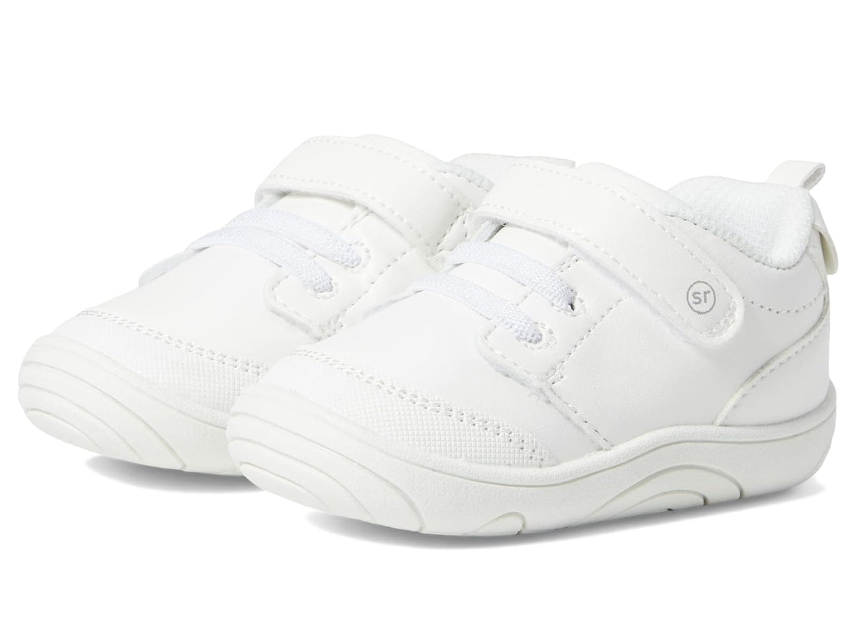 Stride Rite Baby Taye 2.0, Blanco, 6 Wide Toddler | Zapatos casuales