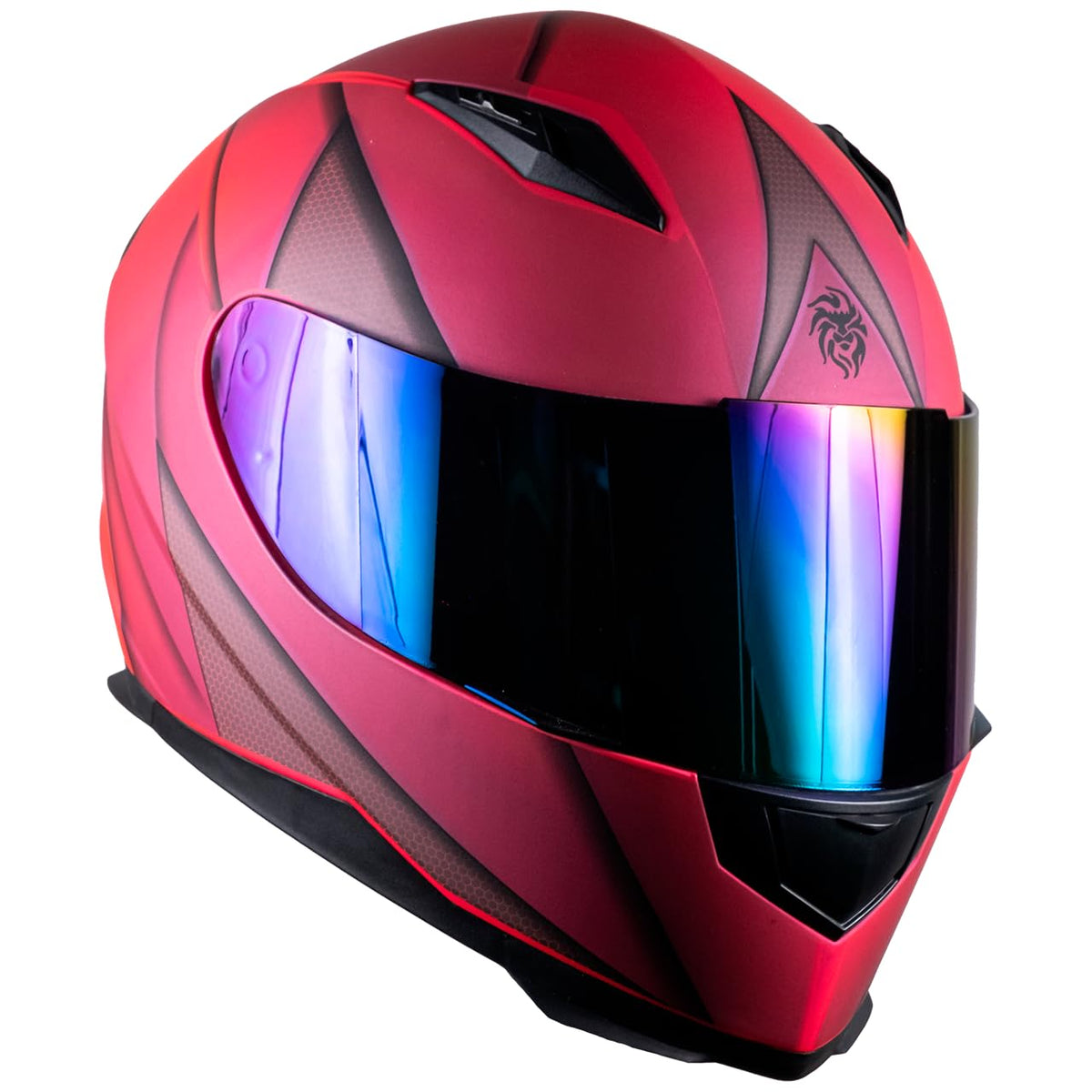 KOV Casco para Moto Cerrado Novak Blade (Rosa, Small)