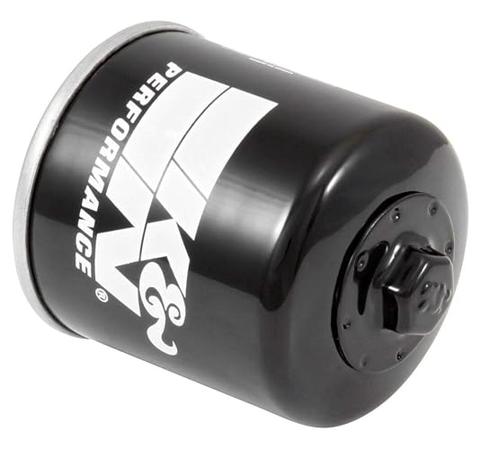 K&N Engineering Filtro de Aceite Premium para Motocicleta, para aceite sintetico o convencional, KN-204-1