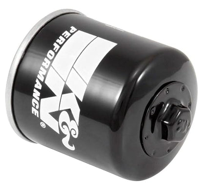 K&N Engineering Filtro de Aceite Premium para Motocicleta, para aceite sintetico o convencional, KN-204-1