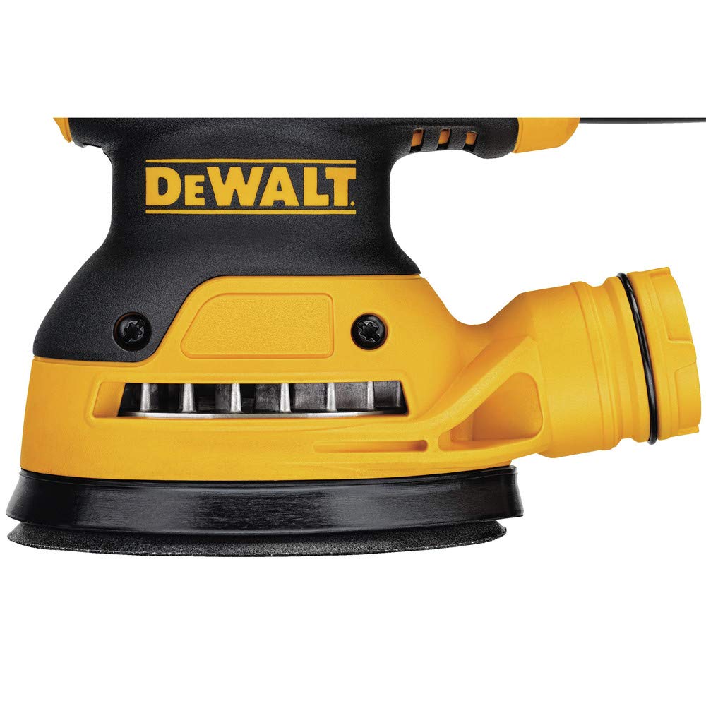 DEWALT Lijadora Orbital 5" (127mm) 280W con Bolsa de Herramientas, DWE6423K | Lijadora Orbital 5" (127mm), Incluye Bolsa de Herramientas, 280W