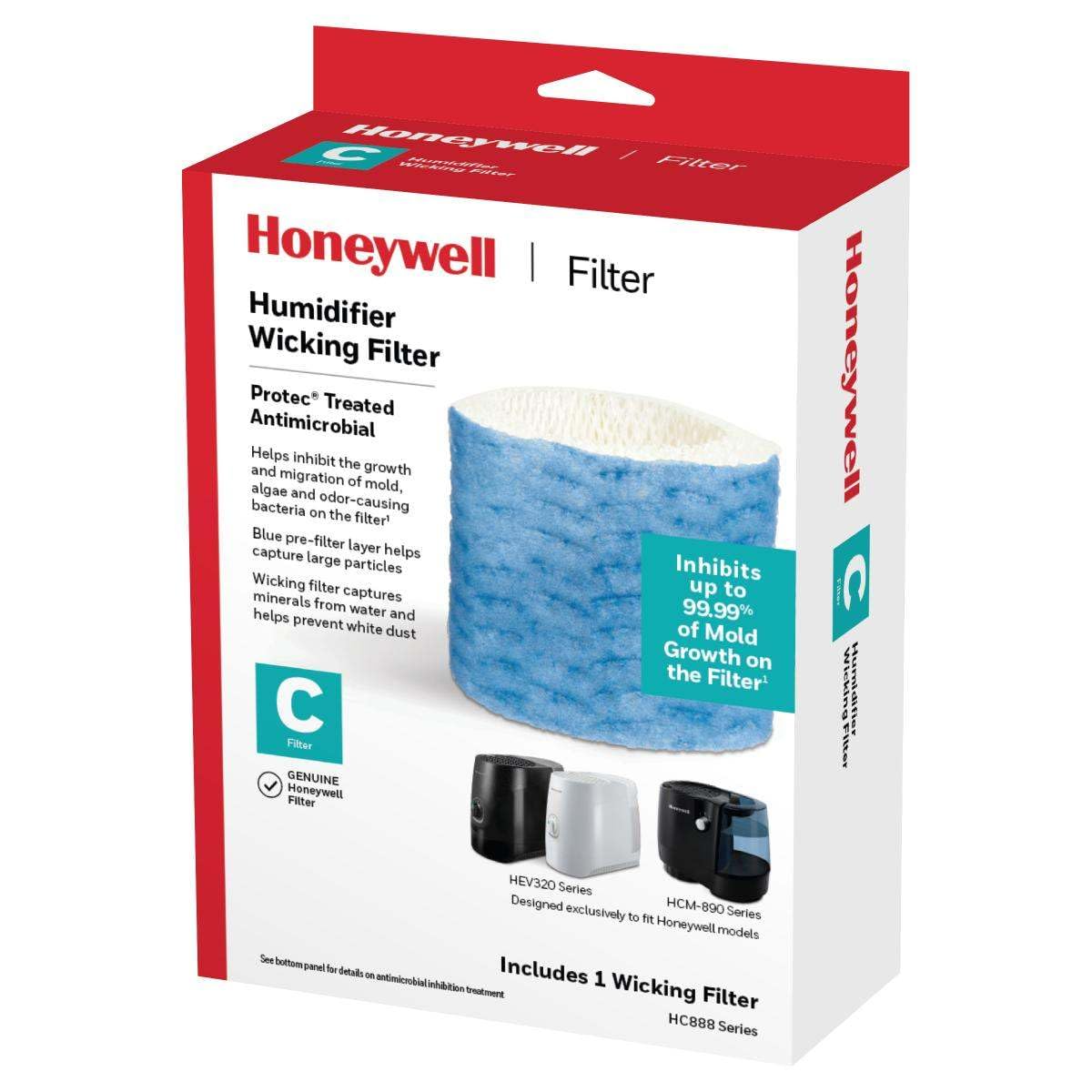 Honeywell C Filtro de repuesto, blanco