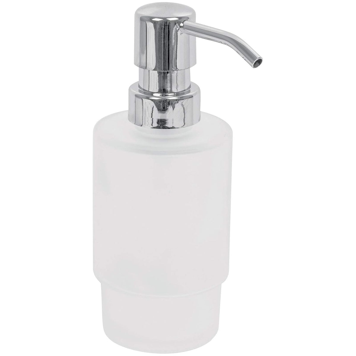 Foset Riviera RIA-75DI, Dispensador de jabón, Cromado + Aero AEA-71VA, Vaso de Repuesto para portavaso, Aero