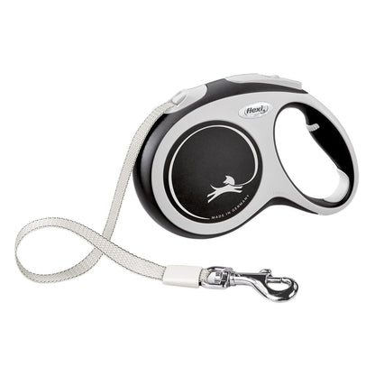 Flexi 16' New Comfort Tape Leash, Large, Grey