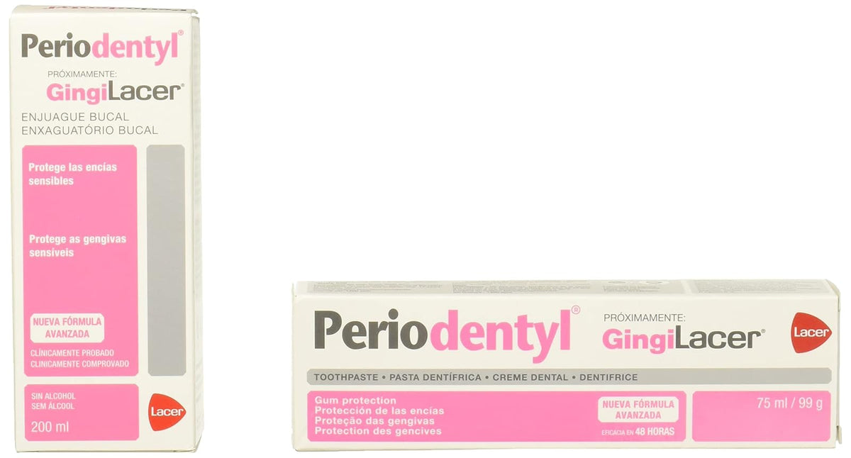 Periodentyl Set Pasta Dental 75 Ml Y Colutorio, Pack of 1