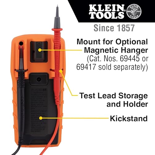 KLEIN TOOLS MM325 | Multímetro Digital | 600 V | Rango Manual | CAT III