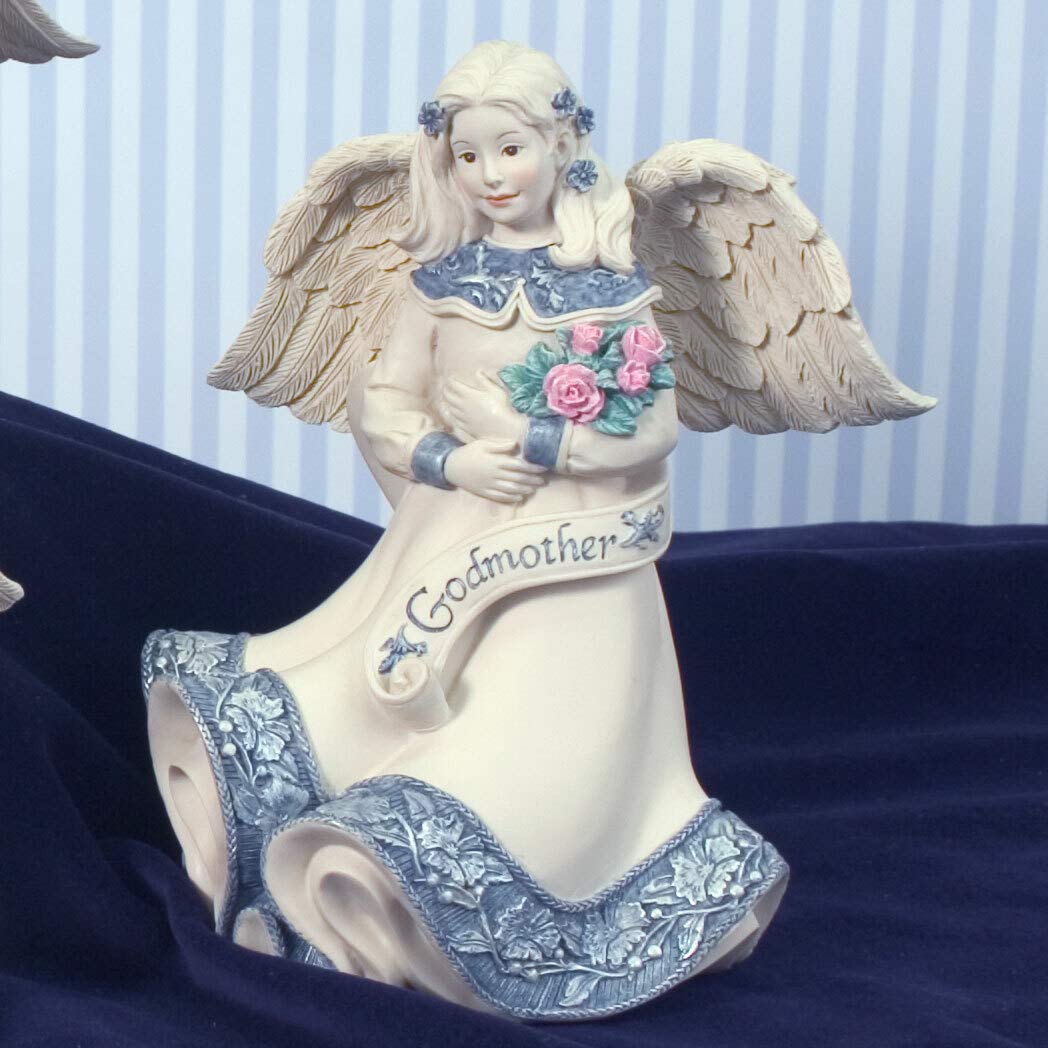 Pavilion Gift Company Figura de ángel de la Madrina de Sarah's Angels, 6 Pulgadas