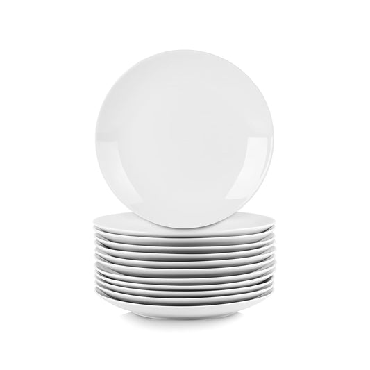 10 Strawberry Street - Plato de cena de 10.5 pulgadas, color blanco