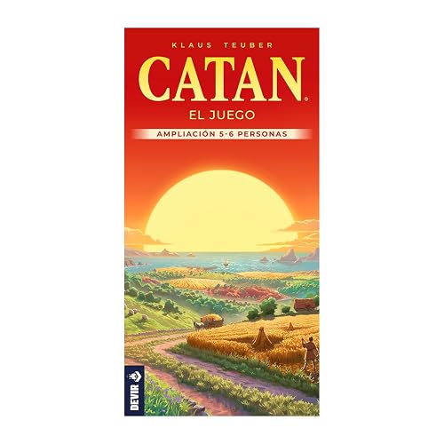 Catan Ampliación 5 a 6 Jugadores en Español, Devir